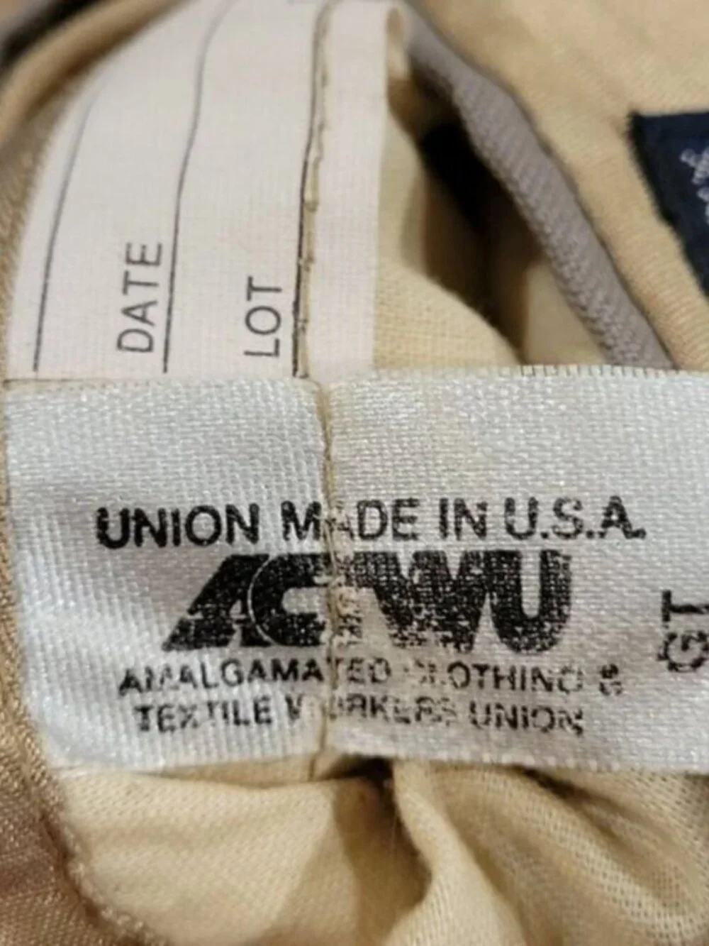 BURBERRYS Union Made Vintage Taupe Single Breasted Wool Blazer Suit Jacket